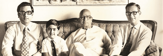 Syt. Basant Kumar Birla with family